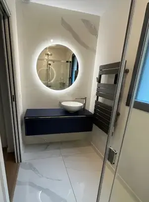 pose de faïence salle de bain Alençon-1