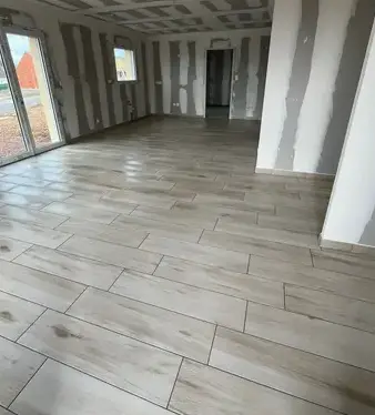 pose de faïence salle de bain Alençon-3