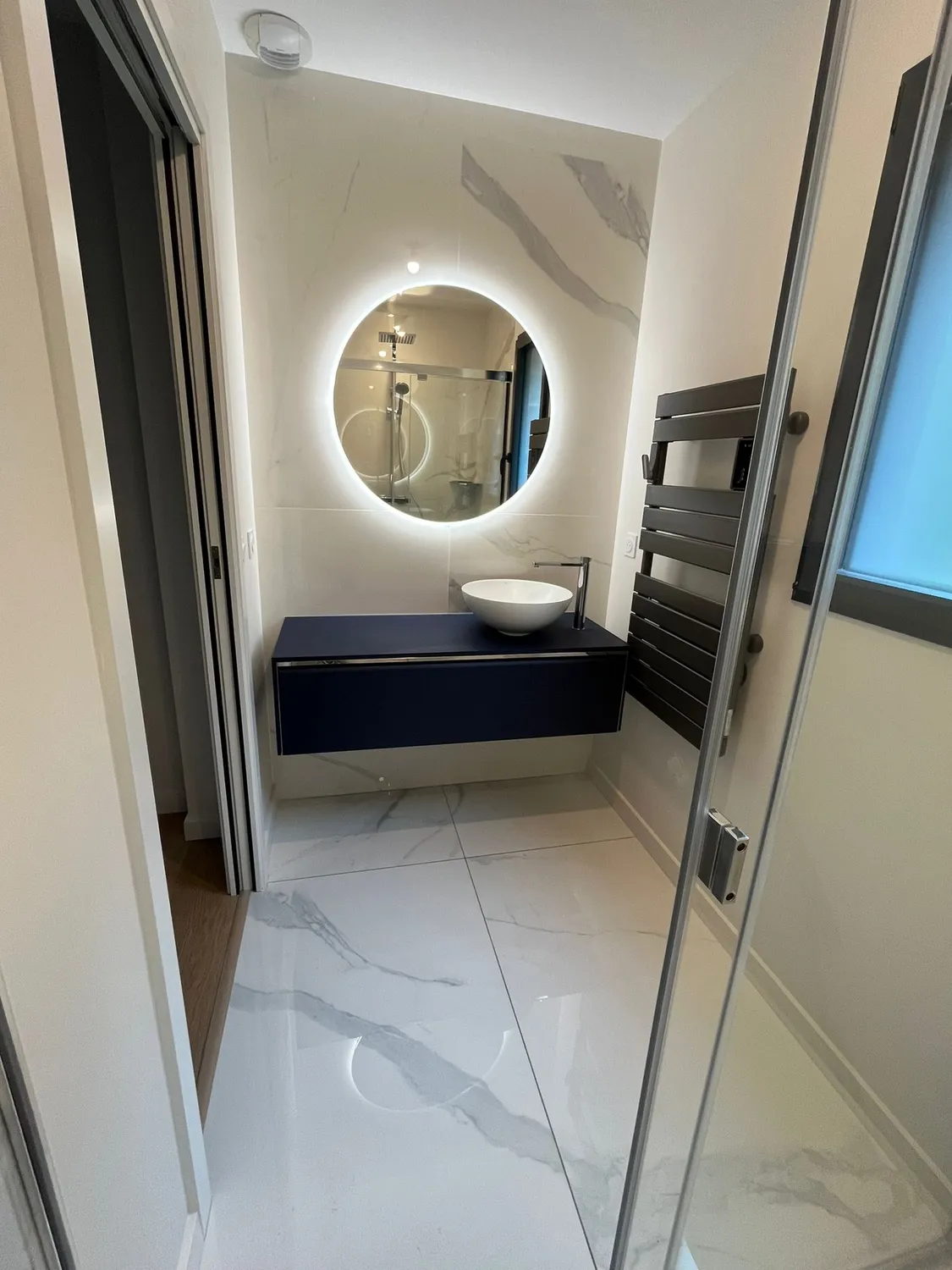 pose de faience salle de bain neuville sur sarthe