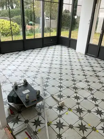 pose de tomettes Bonnétable-1