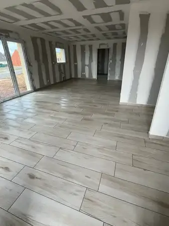 pose de tomettes à La Bazoge - image 3