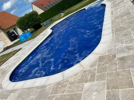 pose de tomettes à La Bazoge - image 4